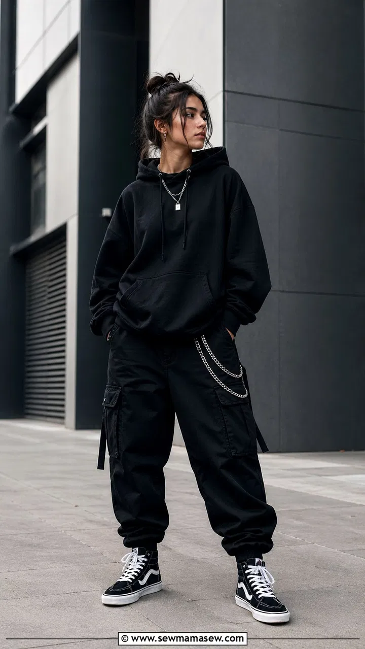 Urban streetwear style